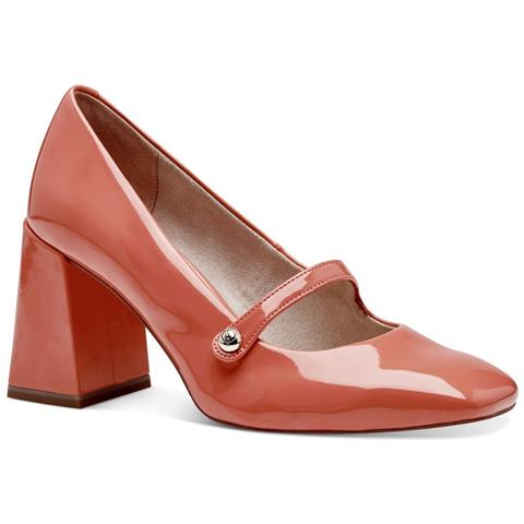 Orange Elegant Closed Pumps High Scarpe Con Tacco Sintetico E Tessile Scarpe Donna Arancia Eu 40, 1-22437-42 606 - Foto 1