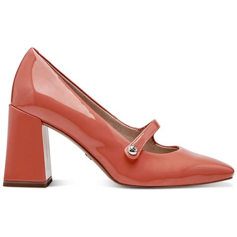 Orange Elegant Closed Pumps High Scarpe Con Tacco Sintetico E Tessile Scarpe Donna Arancia Eu 40, 1-22437-42 606 - Foto 2