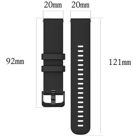 Cinturino Per Orologio In Silicone Per Polar Vantage M/grit X/vantage M2 - Foto 2