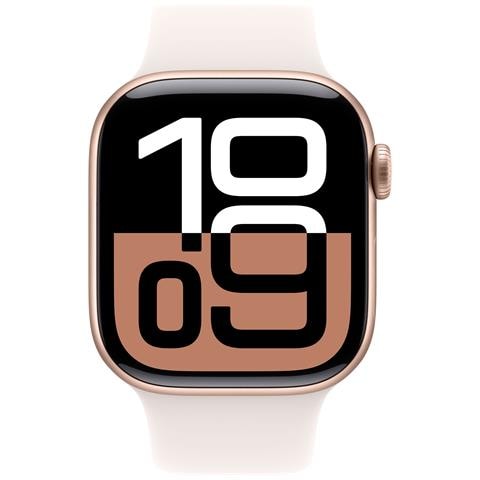 Watch Series 10 OLED 42 mm Digitale 374 x 446 Pixel Touch screen 4G Rose Gold Wi-Fi GPS (satellitare) - Foto 3