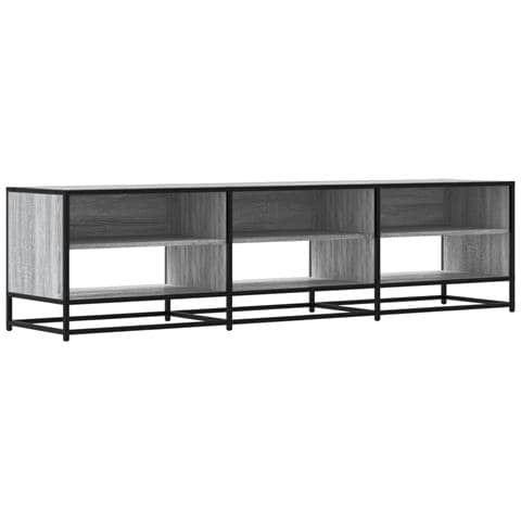 Mobile Porta Tv Grigio Sonoma 180x40x46 Cm In Truciolato - Foto 2