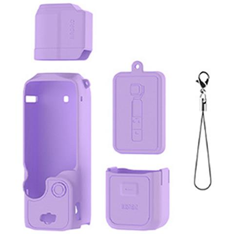 Custodia Protettiva In Silicone Per Dji Osmo Pocket 3 Purple - Foto 1