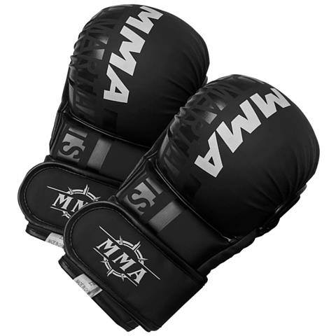 Guanti Da Boxe Mezze Dita - Allenamento Mma, Sparring, Sacco Da Boxe E Kickboxing Black S - Foto 2