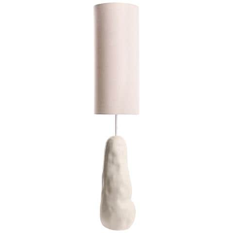 Lampada Da Pavimento Selb Ceramica Beige Chiaro - Foto 2