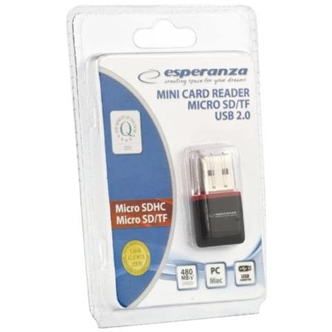 EA134K lettore di schede USB 2.0 Nero, Argento, Trasparente - Foto 2