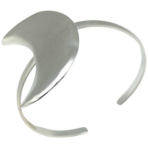 Set Clear Night, Placcato Argento 10µ. Bracciale Luna In Ottone E Anello In Argento 10µ - Foto 8