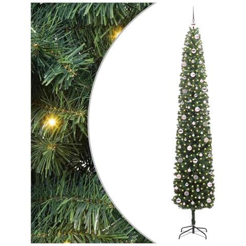 Albero di Natale artificiale con 300 LED Verde 270 cm - Foto 1