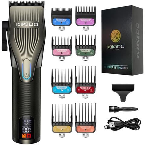 Tagliacapelli Lcd Professionale Per Sfumature - Regolabarba Ricaricabile Senza Fili - Foto 1