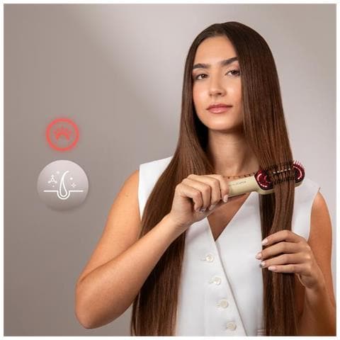 HairCare Revitalize Little Adulto Spazzola piatta Champagne 1 pz - Foto 11