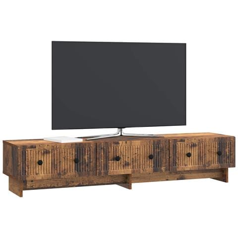 Mobile TV Legno antico 147 x 34,5 x 30 cm Legno ingegnerizzato - Foto 2