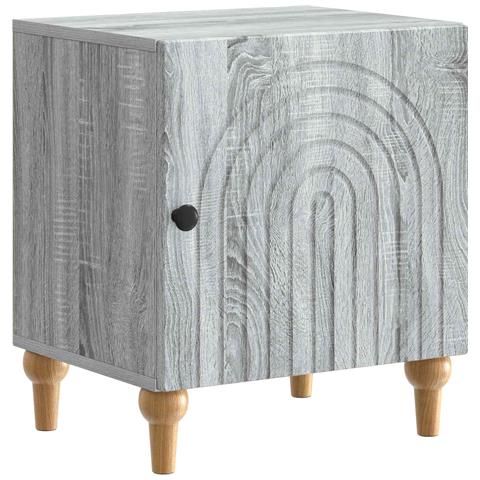 Armadio da Notte Grigio Sonoma 43 x 34,5 x 50 cm - Foto 1