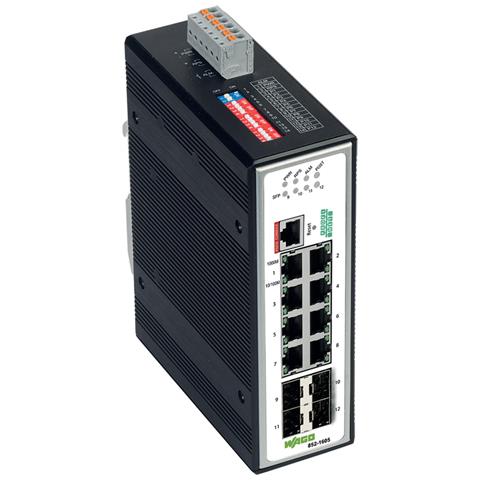 852-1605 switch di rete Nero - Foto 1