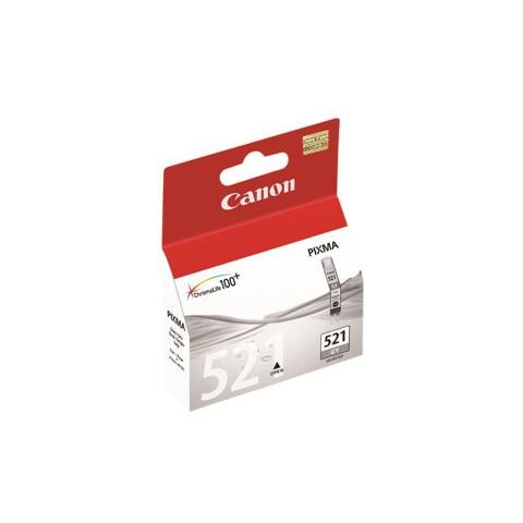 CLI-521 GY Serbatoio Ink Originale Grigio per Canon Pixma MP990 Capacità 1370 Pagine - Foto 2