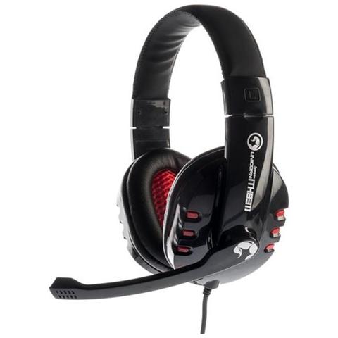 Cuffie con Microfono per PC Connessione USB Nera 1.8 m - Foto 6