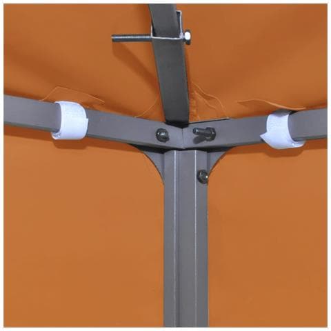 Telo di Ricambio per Gazebo 310g /m² Arancione 3x3m - Foto 6
