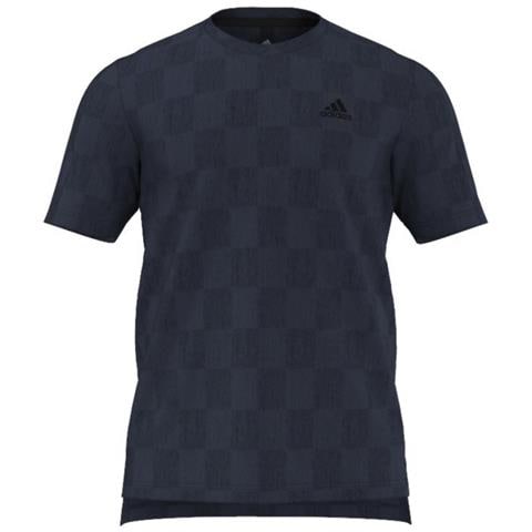 T-shirt Uomo Check Blu L - Foto 1