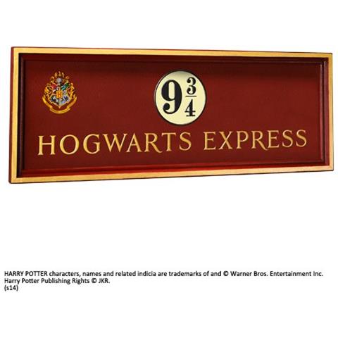 Noble NN7041 - Harry Potter - Poudlard Express Quai 9 3/4 (Placca Da Muro)  - Foto 1