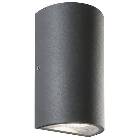Applique Doppio Led 'trump' - 12 W -700 Lumen Cm. 9x5,5x16 Grigio - Foto 2