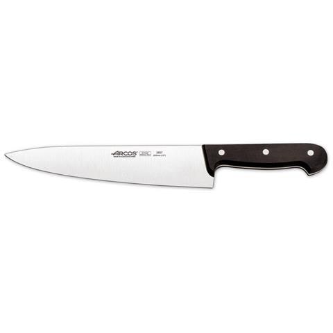 Serie Universal - Coltello Da Cucina - Lama Acciaio Inossidabile Nitrum 250 Mm - Manico Polioxymetilene (pom) Colore Nero - Foto 1