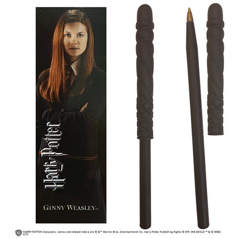Harry Potter Ginny Wand Pen And Bookmark Penna - Foto 1