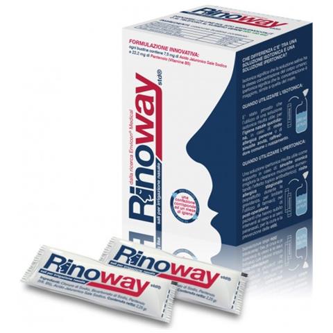 Envicon Medical Rinoway® Std Sali Per Irrigazione Nasale Isotonici 15 Bustine - Foto 1