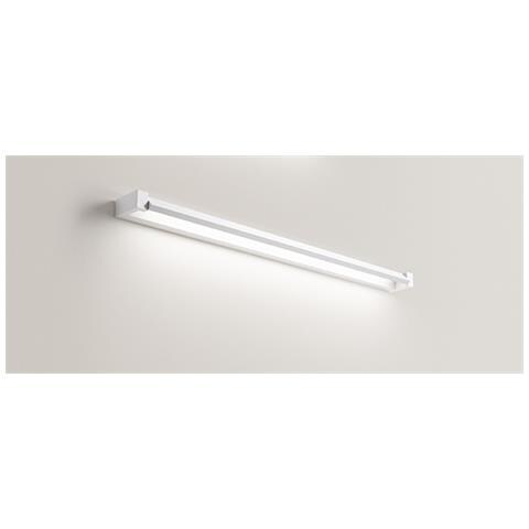 Applique Da Parete LED 27W 89cm | Luce Fredda 6500K | Moderna Per Interni In Alluminio Bianco - Foto 9