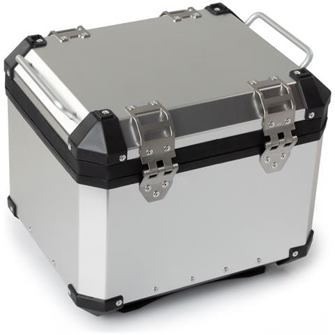 Box Bauletto Posteriore Moto Alluminio 45l Argento - Foto 5