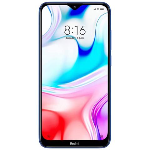 Redmi 8 Blu 64 GB 4G / LTE Dual Sim Display 6.22" HD+ Slot Micro SD Dual Fotocamera Android - Foto 6