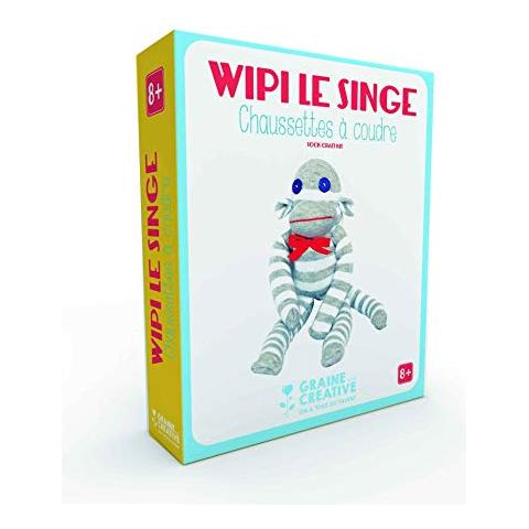 Doudou À Faire - Calzino Da Cucire Wipi Le Scimmia - Foto 1