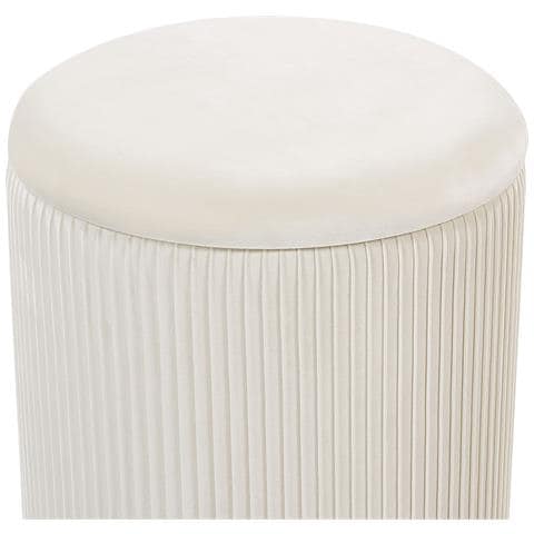 Set Di 2 Pouf Portaoggetti Bianco Miramar - Foto 15