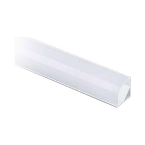 V-tac Vt-8109-w Profili In Alluminio Colore Bianco Angolare Da 2m Milky Cover Per Striscia Led - Sku 3369 - Foto 1