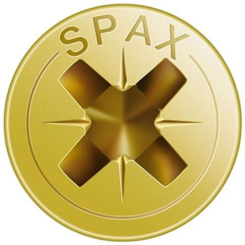 1081020350123 Vite Universale, Testa Svasata, Taglio A Croce, T-star Plus, 4tagliare, Filettatura Piena, Zincato Passivato Giallo A2l, 0/1030/021 / 4,5 / 30 / / 01 - Foto 2