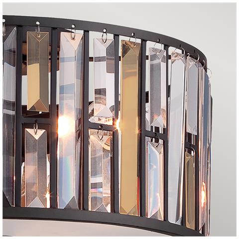 Plafoniera A 3 Luci Da Incasso Vintage Bronzo, Attacco E27 - Foto 2