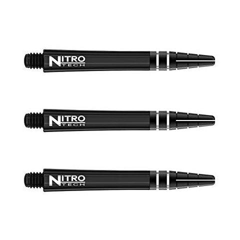 Gambi Nitrotech Medium - Solido Nero - 3 Set Per Confezione (9 Gambi In Totale) - Foto 2