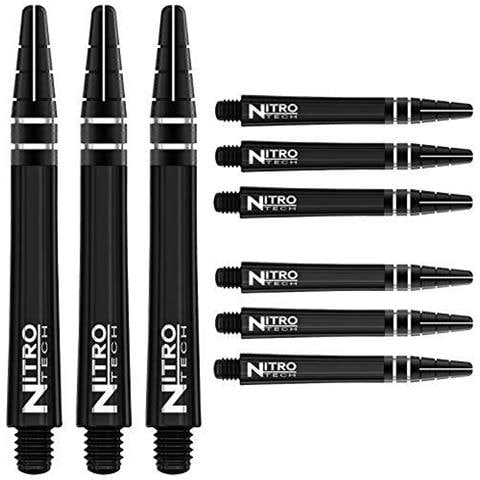 Gambi Nitrotech Medium - Solido Nero - 3 Set Per Confezione (9 Gambi In Totale) - Foto 1