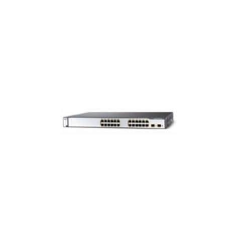Ethernet Switch Cisco Catalyst WS-C3750G-24T-E 24 Porte Gestibile - 24 x RJ-45 - Porta Stack - 10Base-T, 10/100/1000Base-T - Rack-Montabile - Foto 1