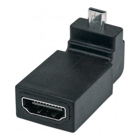 Adattatore Micro-HDMI / HDMI M / F Nero - Foto 1
