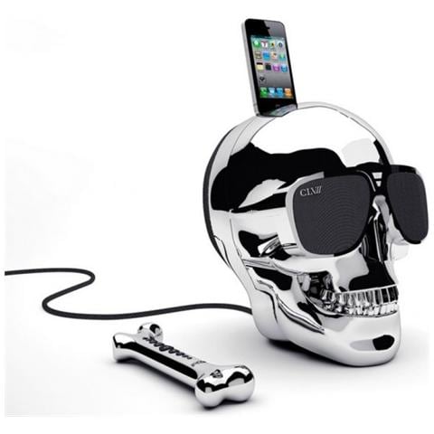 Speaker Audio Portatile AeroSkull HD 2.1 70W Colore Argento - Foto 1