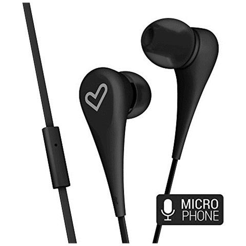 Energy System Style 1 + - Cuffie auricolari con microfono integrato, finitura Rubber, Cavo di 120 cm colore: nero - Foto 7