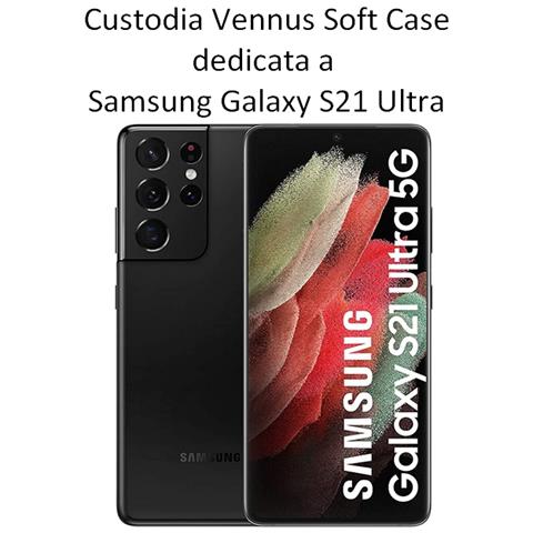 Custodia Tpu Silicone Lite Cover Soft-case Per Samsung Galaxy S21 Ultra 5g G998 Light Green - Foto 2
