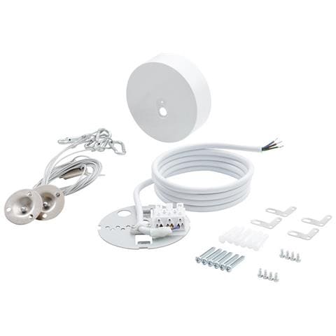 Kit Di Sospensione Per Pannelli Ledinaire Rc065z Sme Nickel Metallo - Foto 1