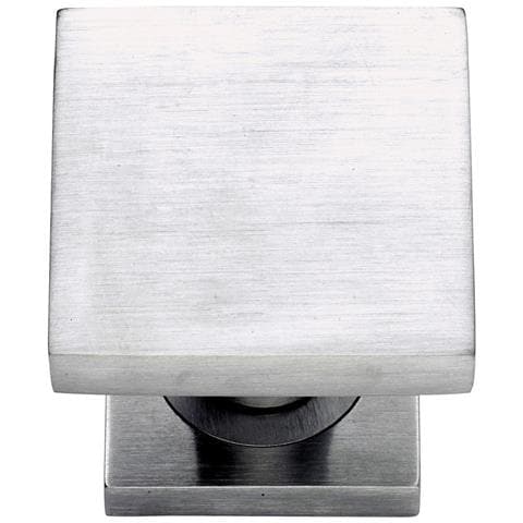 Pomolo Quadro Asti Cromo Satinato - Foto 2