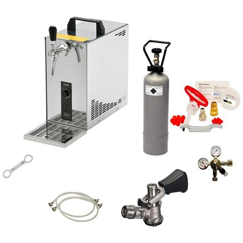 Set Completo Spillatore Birra Dispenser Birra Macchina Per Birra - Pygmy 25 1-linea 35 Litri /h - Green Line Keg Type G - Foto 6