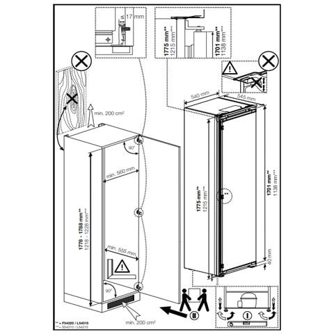 BLSA210M4SN frigorifero Da incasso 198 L E Bianco - Foto 7