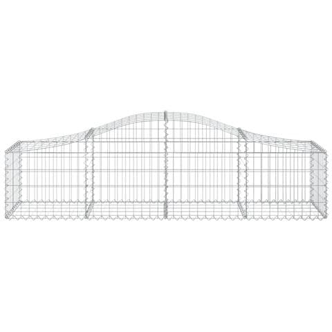 Cesto Gabbione Ad Arco 200x50x40/60 Cm Ferro Zincato - Foto 2