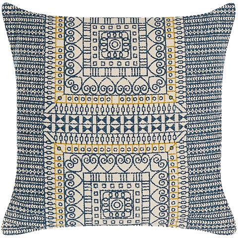 Cuscino Decorativo Sidi Cotone 50 X 50 Cm Geometrico Rame - Foto 2