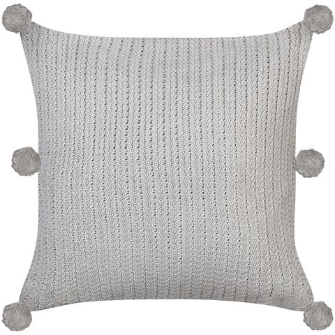Set Di 2 Cuscini Ocotea Cotone 45 X 45 Cm Grigio Tinta Unita - Foto 7
