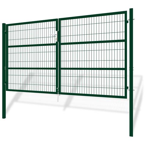 Confezione Cancello Battente In Rete Razo 300b160 + Cancello Verde Da 1 M - Foto 2