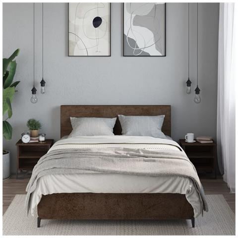 Comodini Rovere Marrone 2pz 40x30x40 Cm In Truciolato - Foto 3