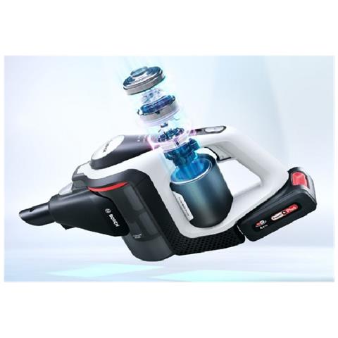 BBS8214 Unlimited 8 Scopa Ricaricabile senza Sacco Colore Bianco / Nero - Foto 2